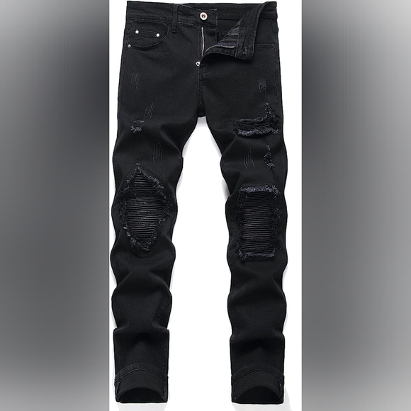 Other - New Men's Designed Unique Street Urbanwear Jeans Multiple Sizes
